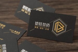 In Hoa Long nhận thiết kế và in ấn Mẫu danh thiếp tiếng hoa cao cấp