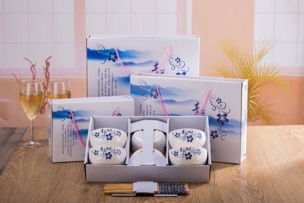 Mẫu hộp giấy đựng chén đẹp, giá rẻ