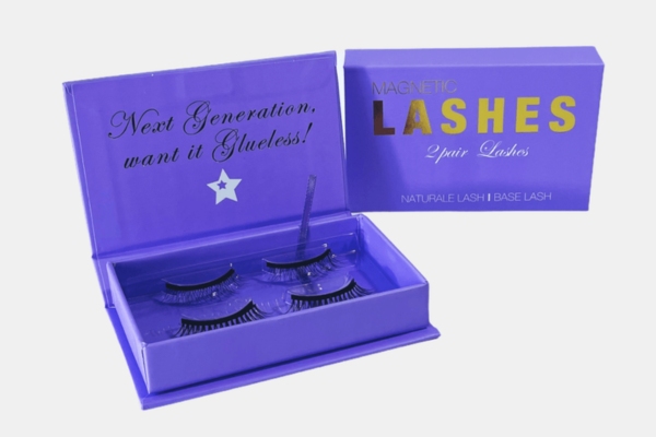 Mẫu hộp giấy đựng lông mi giả chuẩn thiết kế