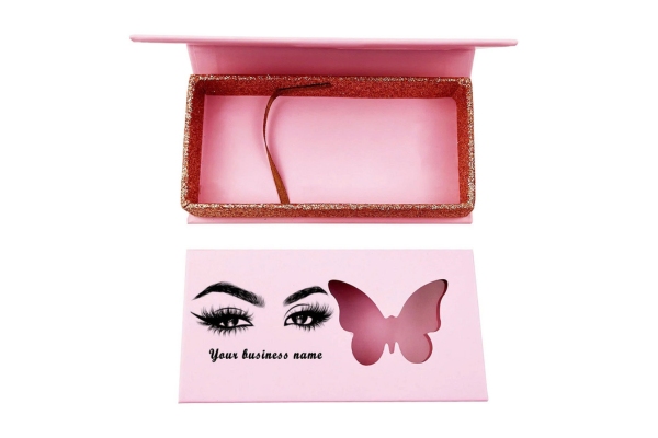 Mẫu hộp giấy đựng lông mi giả cứng cáp