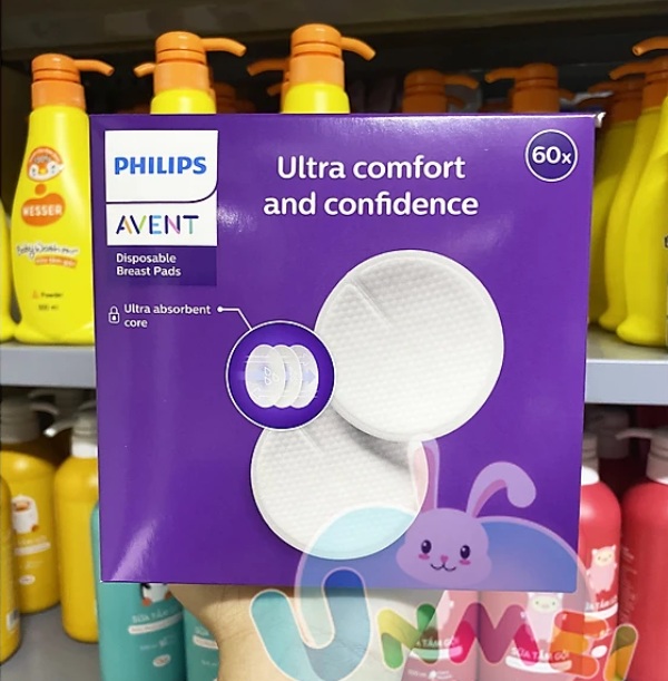 In Hoa Long nhận thiết kế và in ấn mẫu hộp giấy đựng miếng lót thấm sữa hàng philips