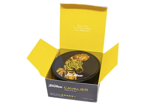 Mẫu hộp giấy đựng sáp vuốt tóc nắp gài