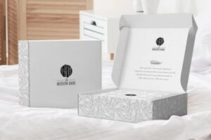 Mẫu hộp giấy màu trắng đẹp, chất lượng cao