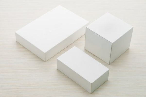 Mẫu hộp giấy màu trắng đẹp, chất lượng cao
