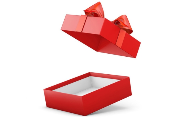 Mẫu hộp quà sinh nhật nắp rời