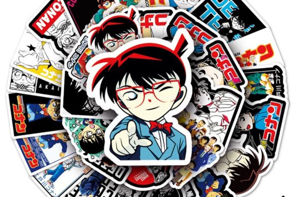 Mẫu sticker conan đẹp, thiết kế theo yêu cầu