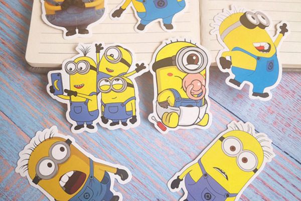 Mẫu sticker minion đẹp, giá rẻ tại Hà Nội