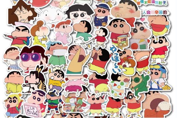 Mẫu sticker cậu bé bút chì đẹp, thiết kế theo yêu cầu
