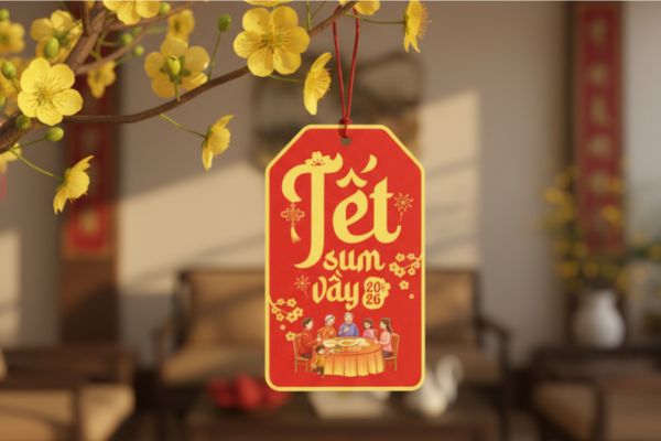Mẫu tag treo Tết đẹp, giá rẻ