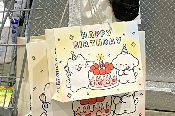 Mẫu túi đựng quà sinh nhật giá rẻ, chất lượng cao