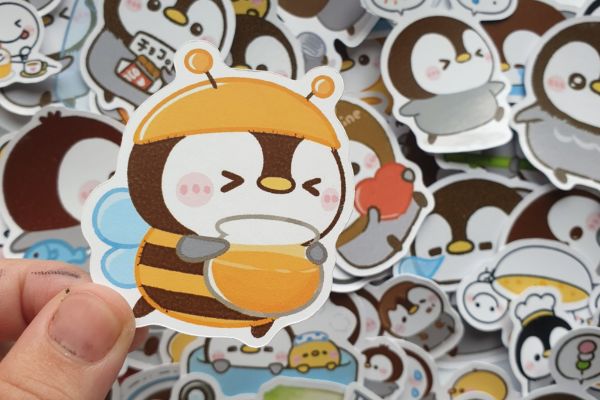 Mẫu sticker chim cánh cụt đẹp, giá rẻ