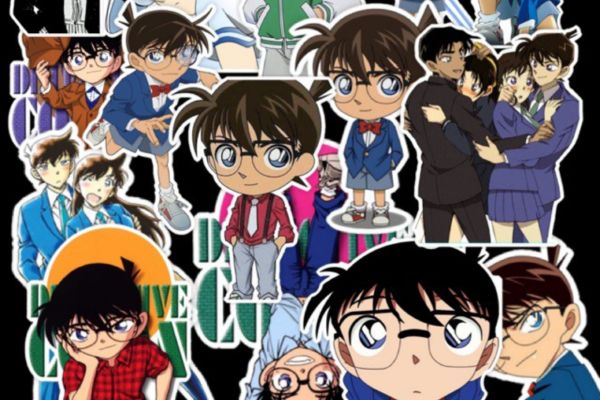 Mẫu sticker conan đẹp, thiết kế theo yêu cầu