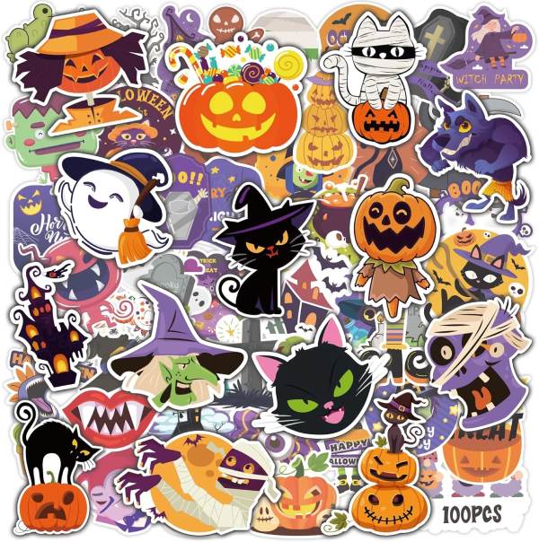 In Hoa Long nhận thiết kế và in ấn mẫu sticker halloween giá rẻ