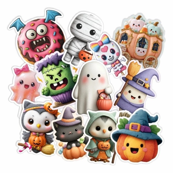 In Hoa Long nhận thiết kế và in ấn mẫu sticker halloween lấy ngay
