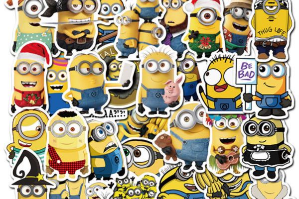 Mẫu sticker minion đẹp, giá rẻ tại Hà Nội