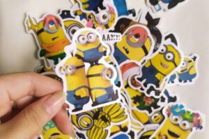 Mẫu sticker minion đẹp, giá rẻ tại Hà Nội