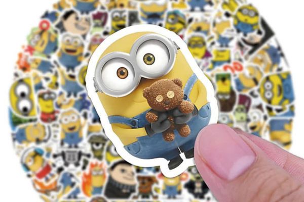 Mẫu sticker minion đẹp, giá rẻ tại Hà Nội