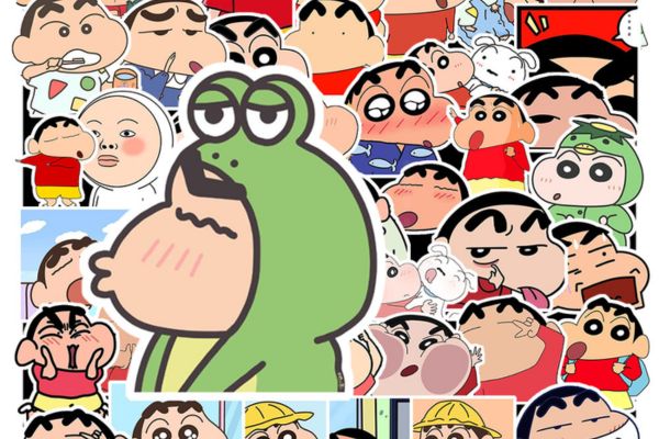 Mẫu sticker cậu bé bút chì đẹp, thiết kế theo yêu cầu