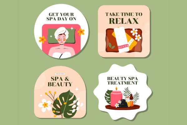 Mẫu logo spa đẹp, chất lượng cao