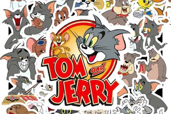 Mẫu sticker tom and jerry đẹp, chất lượng cao