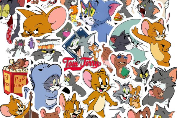 Mẫu sticker tom and jerry đẹp, chất lượng cao
