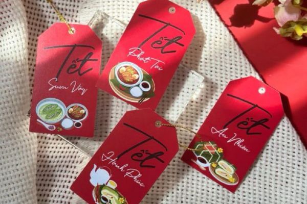 Mẫu tag treo Tết đẹp, giá rẻ