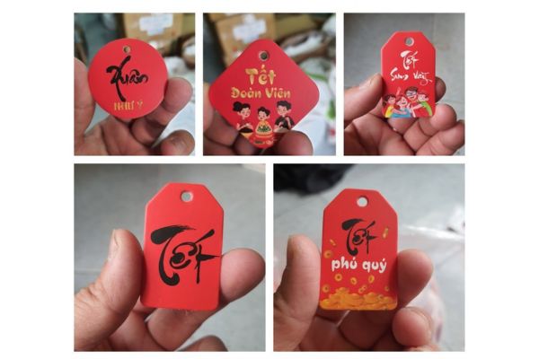 Mẫu tag treo Tết đẹp, giá rẻ