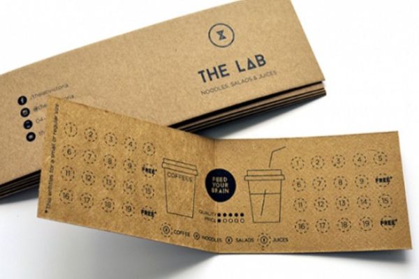 Mẫu thẻ tích điểm quán cafe đẹp, giá rẻ