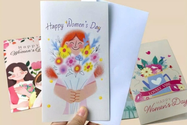 Mẫu thiệp 8/3 đẹp mắt