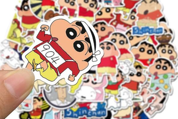 Mẫu sticker cậu bé bút chì đẹp, thiết kế theo yêu cầu