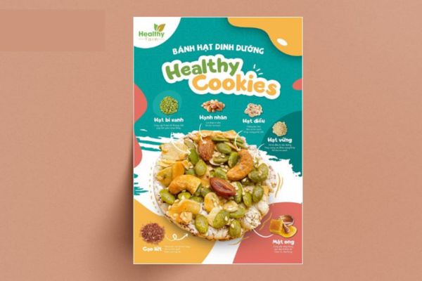 Mẫu tờ rơi dinh dưỡng đẹp, thiết kế theo yêu cầu