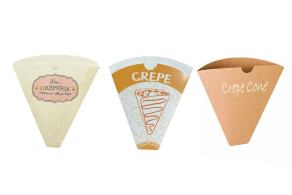 Mẫu túi giấy bánh crepe đẹp, thiết kế theo yêu cầu