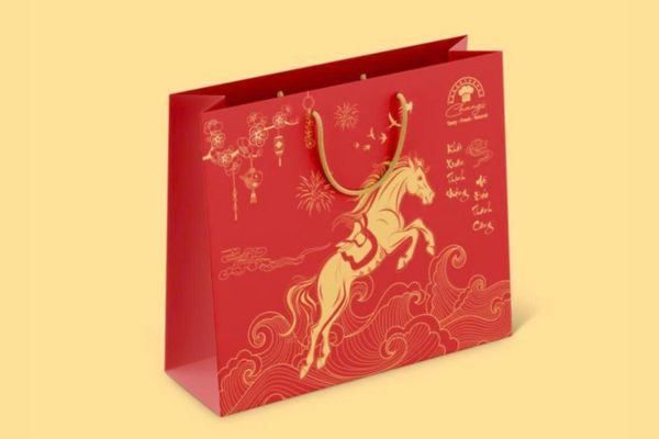 Mẫu túi giấy có quai đẹp, chuyên nghiệp