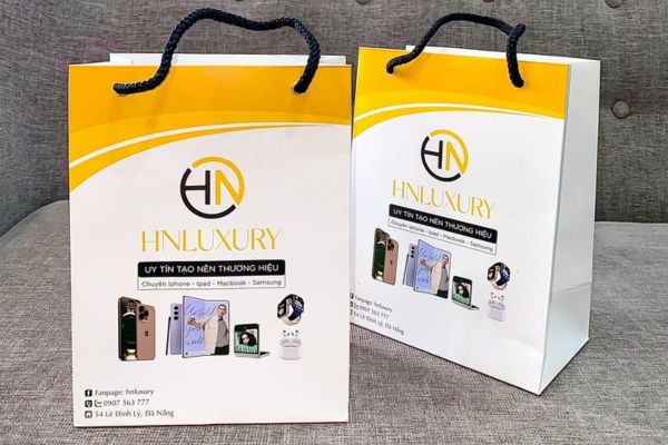 Mẫu túi giấy có quai đẹp, chuyên nghiệp