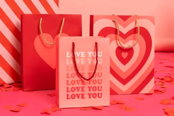 Mẫu túi đựng quà valentine theo yêu cầu tại Hà Nội