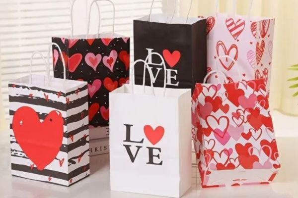 Mẫu túi đựng quà valentine theo yêu cầu tại Hà Nội