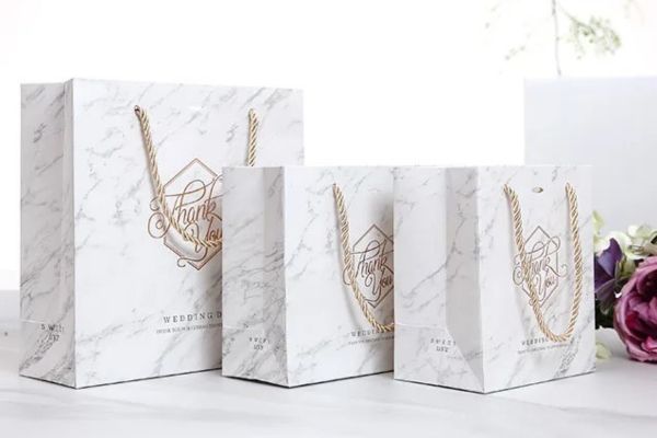 Mẫu túi giấy thank you đẹp, chất lượng cao