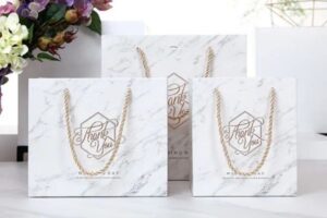 Mẫu túi giấy thank you đẹp, chất lượng cao