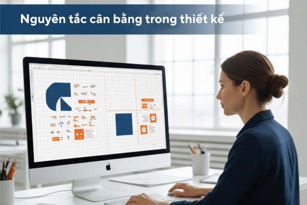 Nguyên tắc cân bằng trong thiết kế: 4 Quy luật "Nắm trùm" thị giác