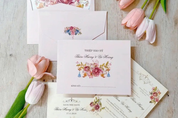 Thiệp báo hỷ là gì - Kỹ thuật gia công cao cấp