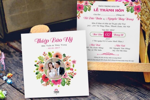 Thiệp báo hỷ là gì? Xem ngay mẫu thiệp mời báo hỷ sang trọng