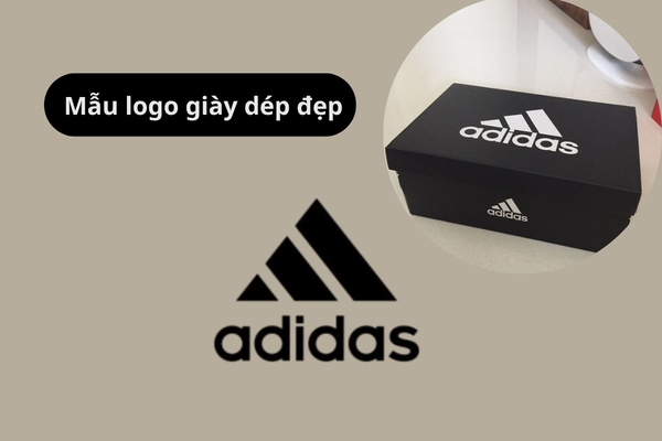 Mẫu logo giày dép đẹp trên bao bì cao cấp