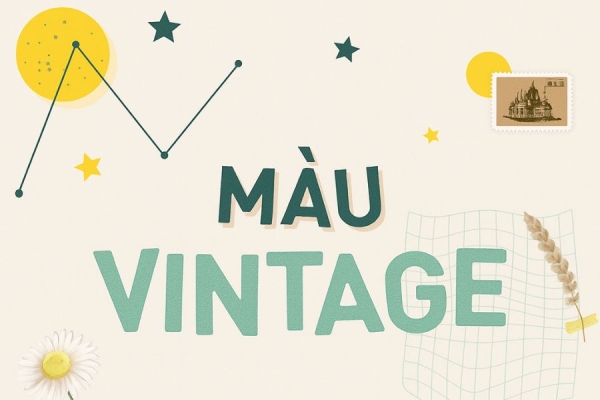 In Hoa Long tìm hiểu Ưu điểm của bảng màu vintage