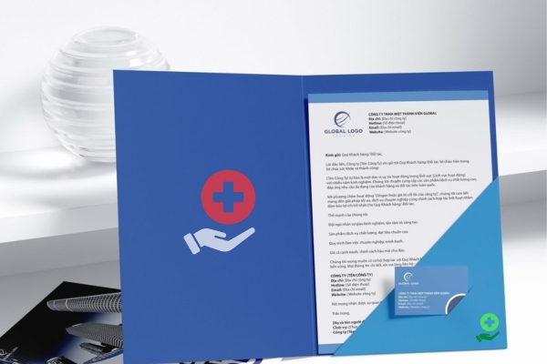 Bộ sưu tập mẫu kẹp file y tế đẹp, chuyên nghiệp