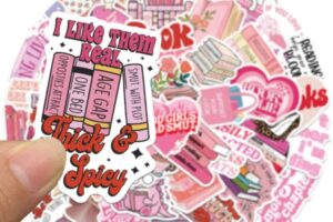 Mẫu sticker màu hồng giá rẻ, chất lượng cao