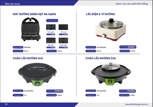 In Hoa Long nhận thiết kế và in ấn catalogue bộ dụng cụ làm bếp theo yêu cầu