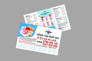 Danh sách các mẫu card visit trà sữa độc đáo nhất