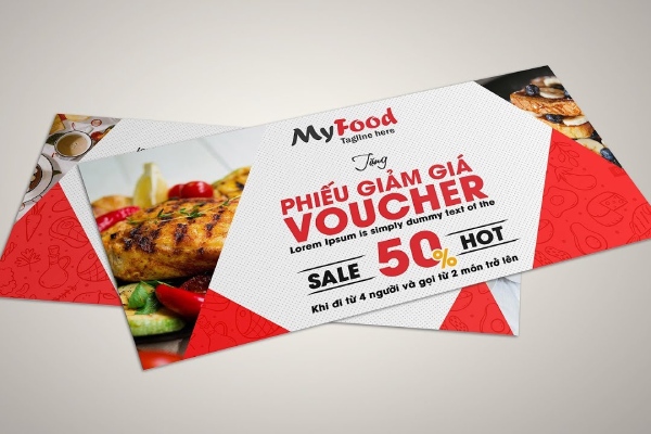In Hoa Long hướng dẫn thiết kế voucher theo yêu cầu