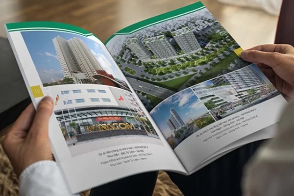 In Hoa Long nhận thiết kế và in ấn catalogue bất động sản chất lượng