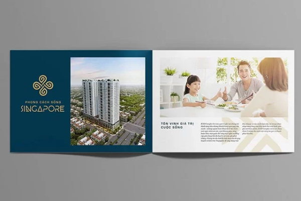 In Hoa Long nhận thiết kế và in ấn catalogue bất động sản giá rẻ